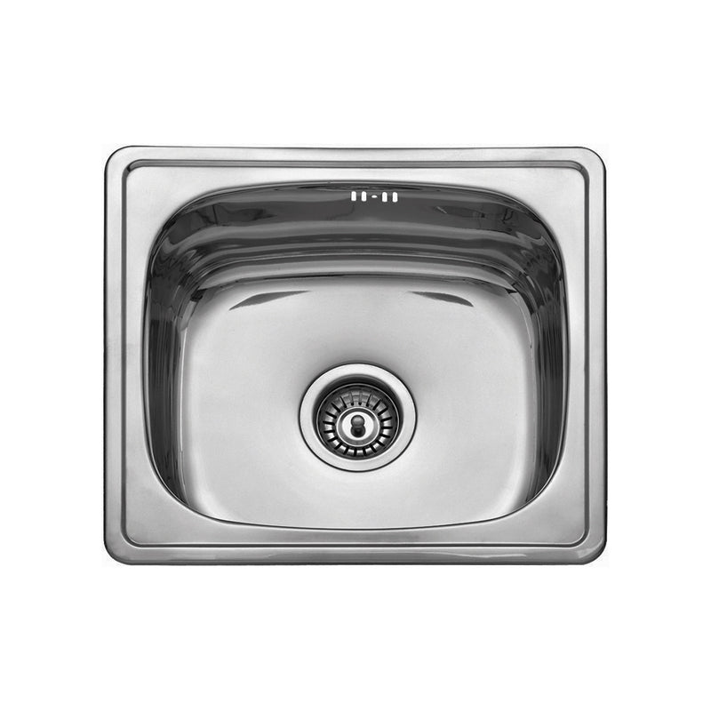 MILANO KITCHEN SINK BL604 48X43X18 SB/SQ