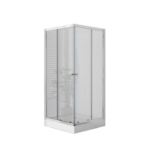 ECO MILANO SHOWER CUBICLE CLEAR SQUARE LYP505 80*80