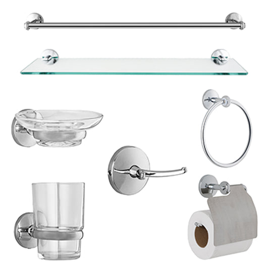 MILANO LILDA BATHROOM ACCS 7 PCS SET 3700 CP GIFT SET
