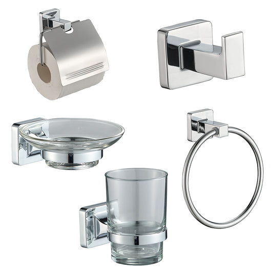 MILANO DANNY BATHROOM ACCS 6PCS SET AB3600