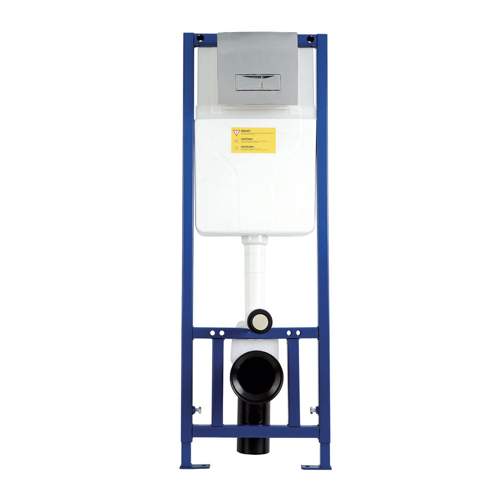 SANICA CONCEALED FLUSH & MECHNISM ( SAN100 ) WITH PUSH PLATE CHROME (P01) IN TURKEY