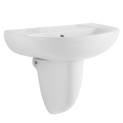MILANO WALL HUNG WASH BASIN 3636 R WHITE