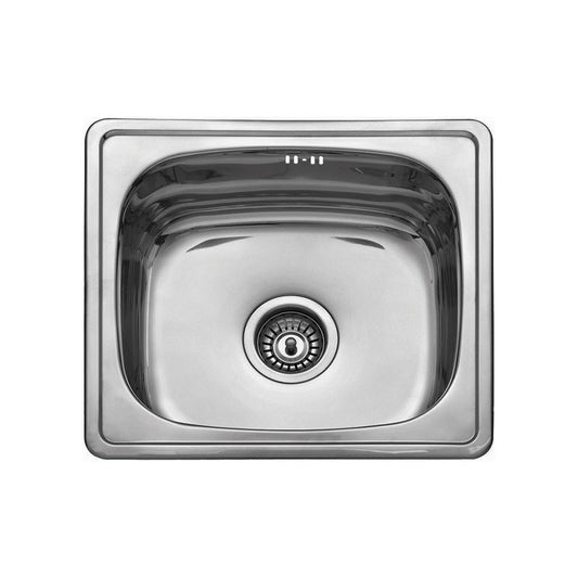 MILANO KITCHEN SINK BL604 48X43X18 SB/SQ