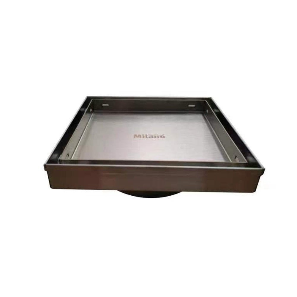MILANO CONCEALED FLOOR DRAIN MSD15TC 15X15 SS304