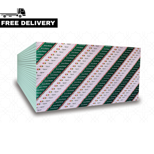 (50 BOARDS) Qgyps® Moisture Lite Gypsum Board - 12x 1200x2400 (TE)